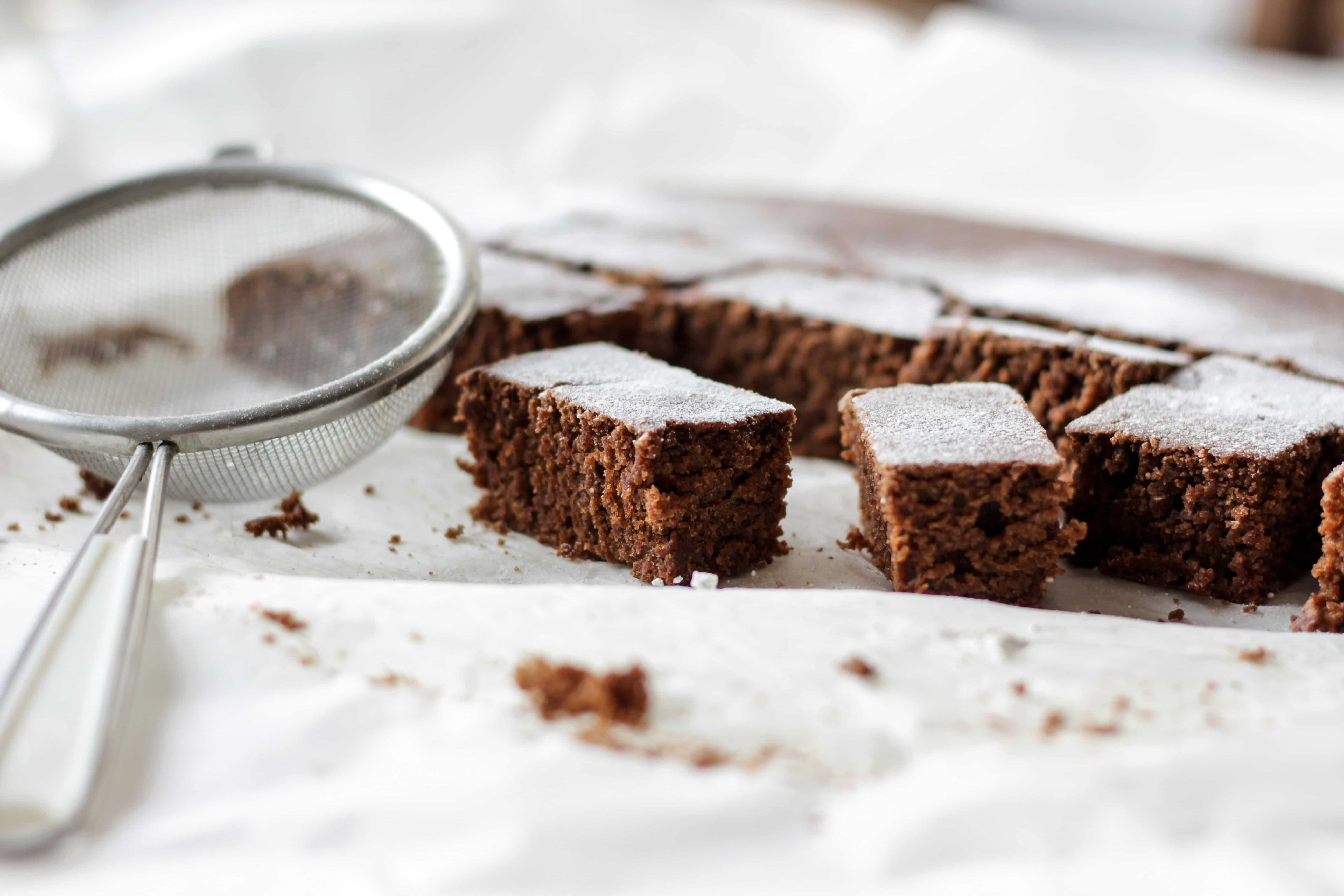 Fudgy Cassava Flour Brownies 